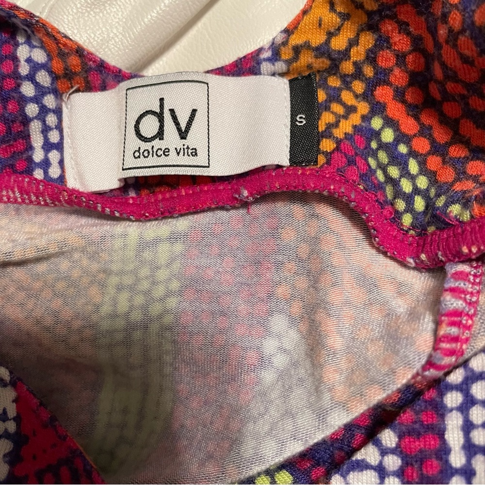 Dolce Vita Multicolored tight dress - Picture 6 of 6